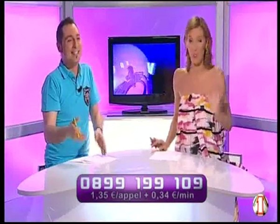 Manon Saidani et Nicolas Gigliotti en fou rire IDF1