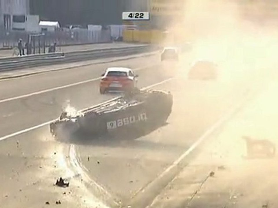 vw scirocco cup norisring big crash
