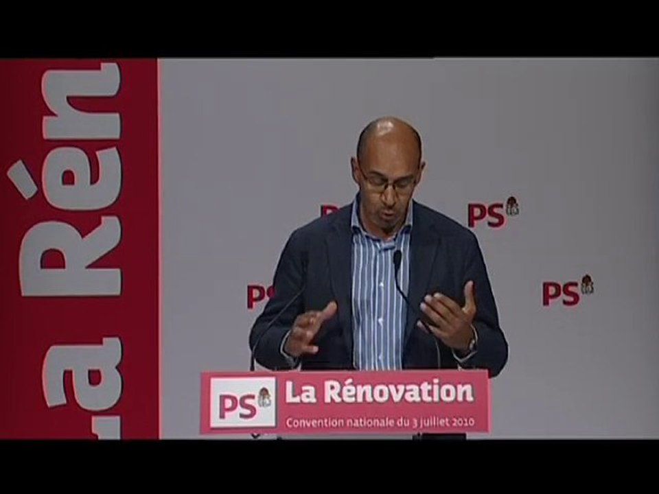 Discours de H.Désir à la convention sur la rénovation
