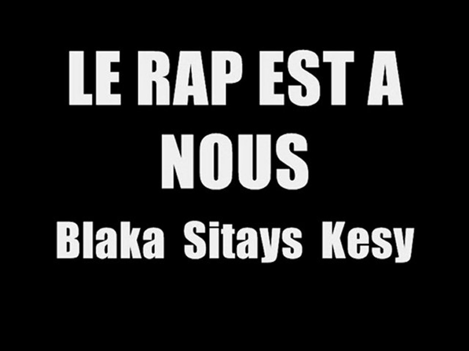 STREET TWINS feat SITAYS " LE RAP EST A NOUS "
