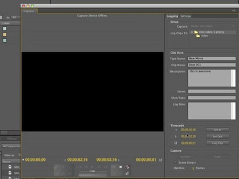 Learn Premiere Pro CS5 - Importing and Capturing
