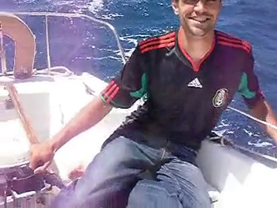 YEMANGA MON VOILIER TRAJET MARSEILLE A LA CIOTAT VENT 65KM