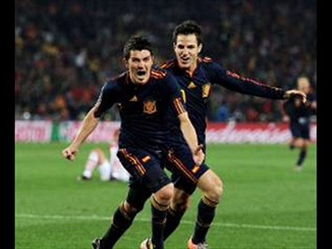 Paraguay 0-1 Spain Villa scored, 2 penalties saved