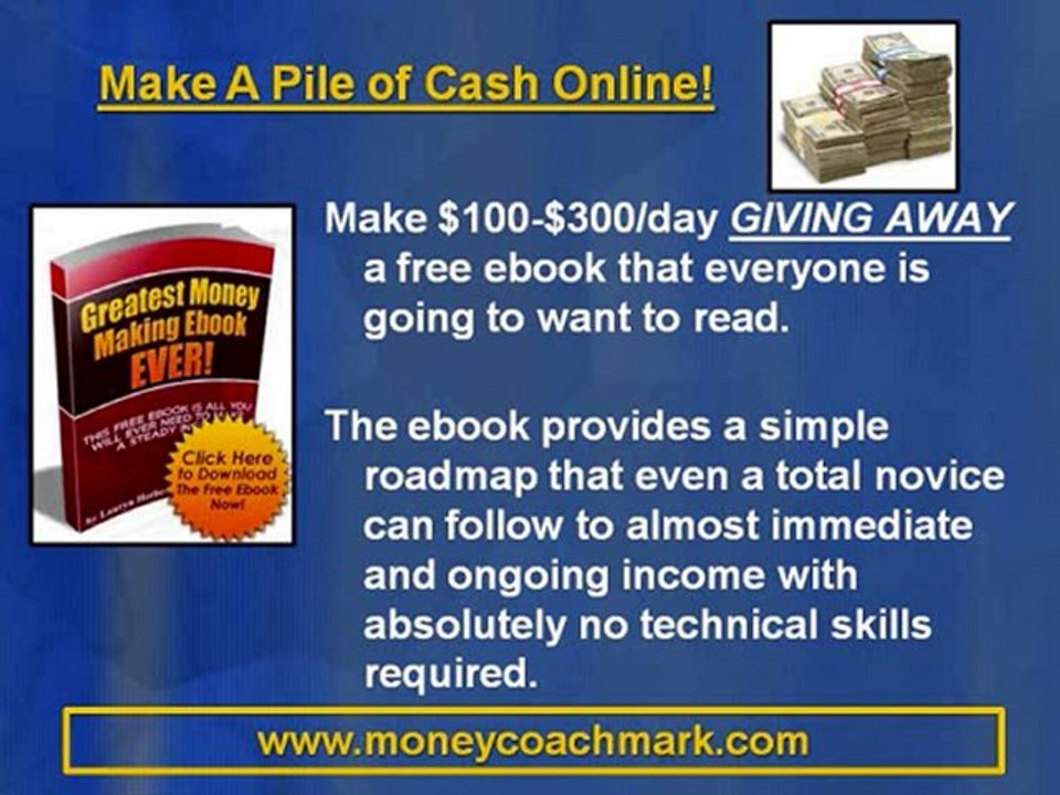 Greatest Money Making Ebook Ever FREE