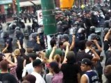 G20 Riot Cops Blockade Protesters Queen & Spadina