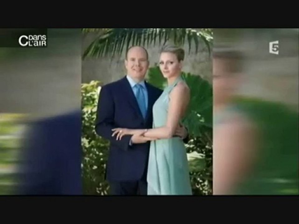 Albert de Monaco et Charlène Wittstock