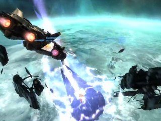 Halo Reach Spacecombat Gameplay Video