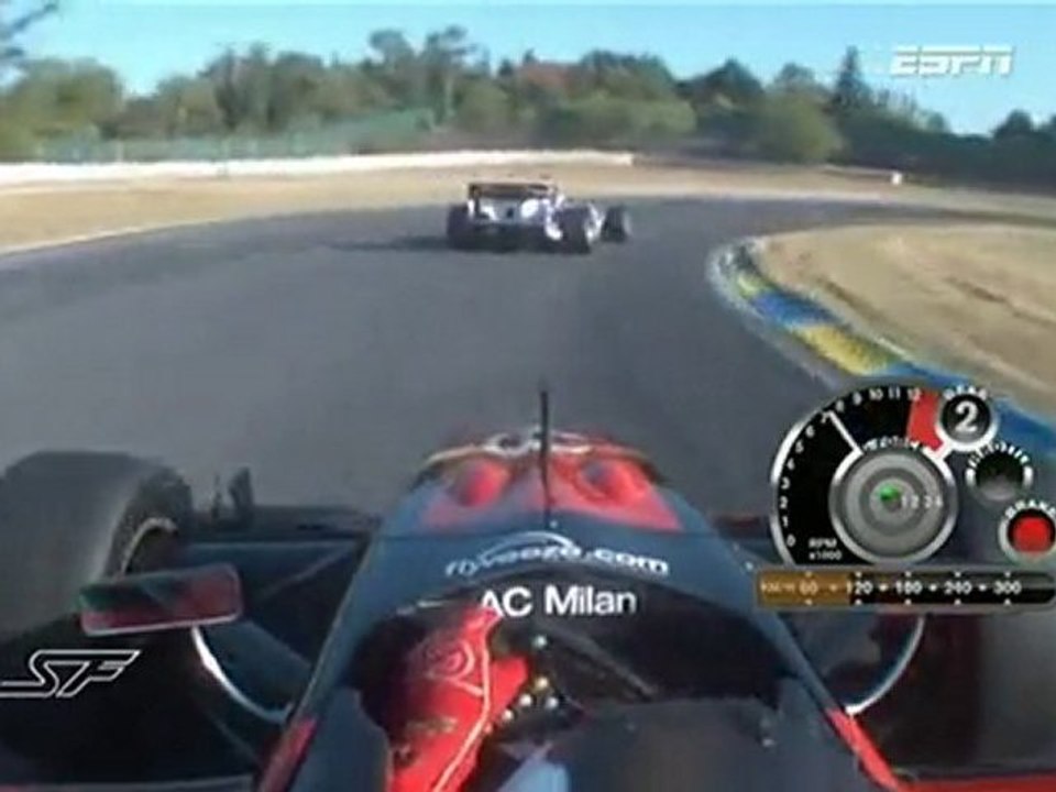 Onboard Buurman 2010 Superleague Formula.Rnd4.Spain.Race1