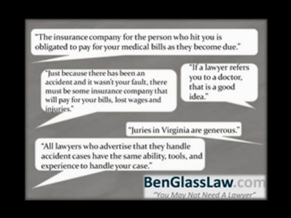 Personal Injury Claim Myths in Virginia