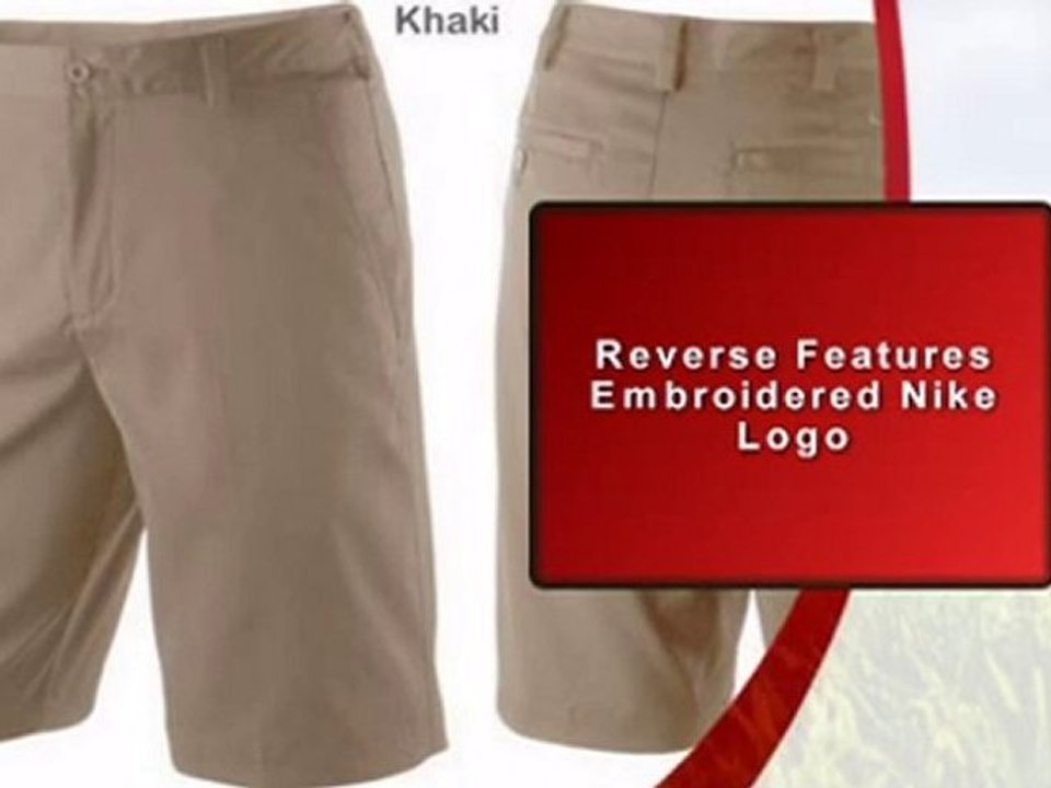 Nike Golf Mens Flat Front Tech Shorts