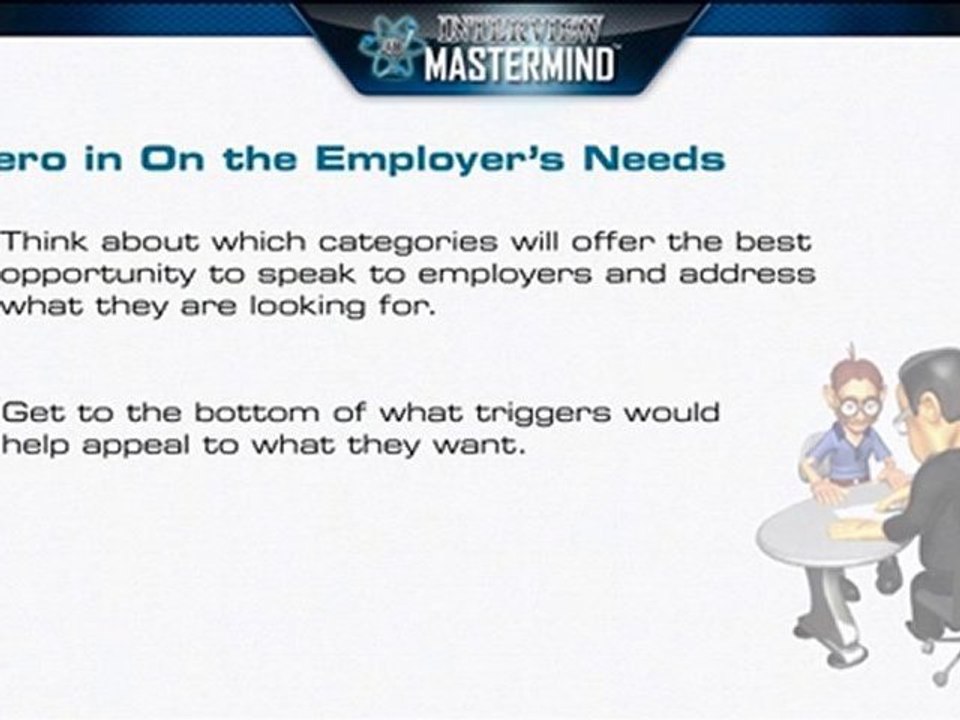 How To Write Resumes- Tips for Using Categories