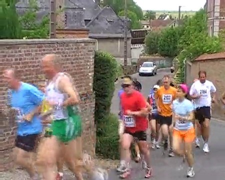 Foulées du val de trie. à cahon le 3 juillet 2010