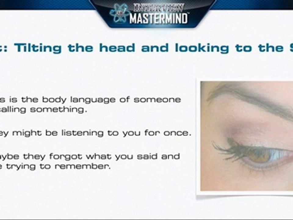 Job Interview Tips - 4 Non Verbal Eye Clues