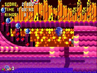 video test retro sonic mega cd