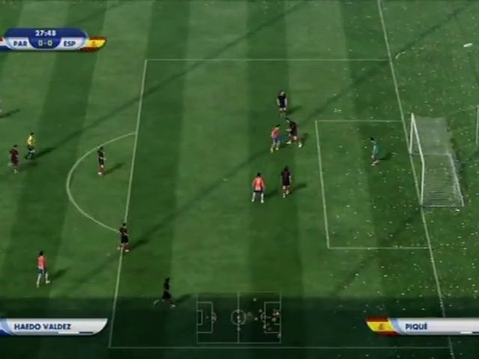 Paraguay - Espagne Coupe du monde FIFA 2010 Partie 1