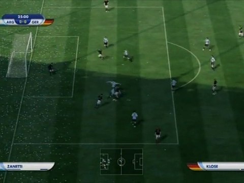 Argentine - Allemagne Coupe du monde FIFA 2010 Partie 1