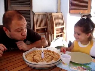 Gâteau d'anniversaire de tonton Philippe!