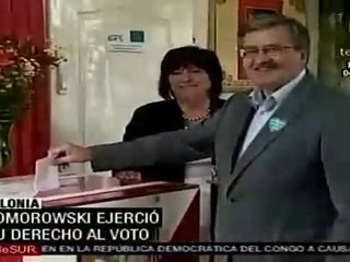 Segunda vuelta electoral en Polonia, sufragó Komorowski