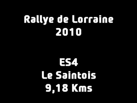 ES4 Rallye de Lorraine 2010
