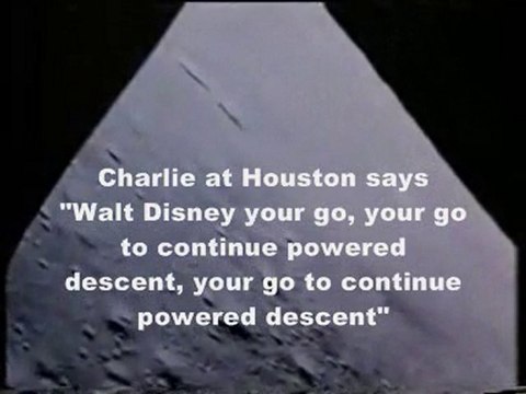 Moon Hoax Apollo- Walt Disney Fakes Lunar Module Landings