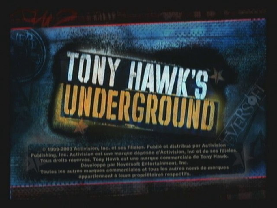 [Gamecube] Tony Hawk's Underground