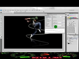 Tutorials Photoshop cs4 Cree un Fesaux Lumineux