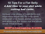 10 Tips For a Flat Belly