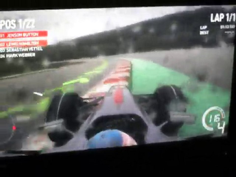 F1 20100 : Test Video IDEF 2010 (Formula one ps3)