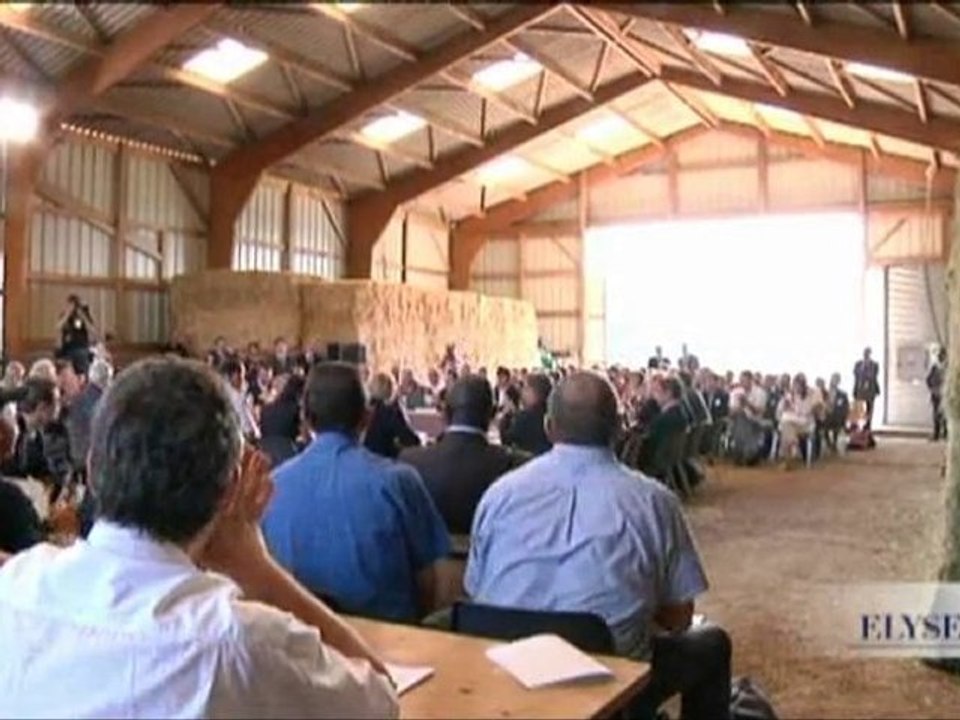 Le Président en visite dans l'Aveyron