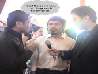 Manny Paquiao goes Outrage