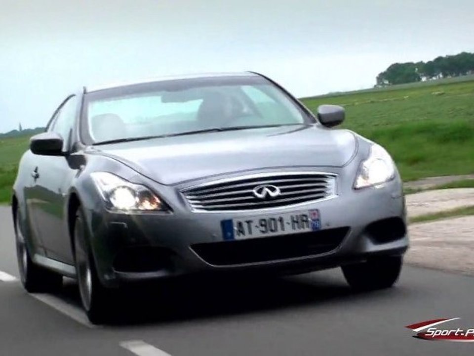 Essai Infiniti G37 Coupé S par Sport-Prestige