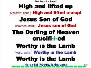 Worthy is the Lamb