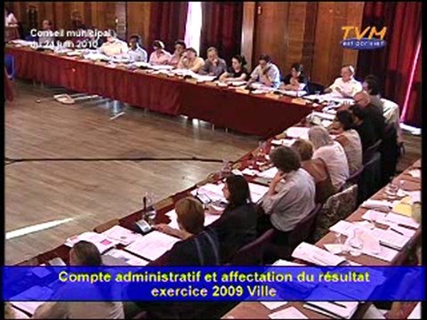 CONSEIL MUNICIPAL MONTREUIL (24/06/2010) - Point 4b