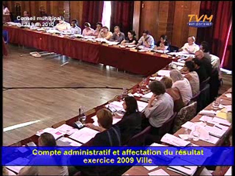 CONSEIL MUNICIPAL MONTREUIL (24/06/2010) - Point 4b