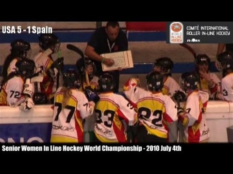 video clip women world in line hockey championships 040710