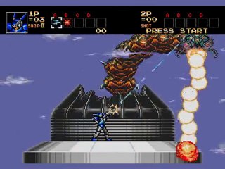 Playtrough Probotector/Contra Hard Corps PART 13 - STAGE 7D