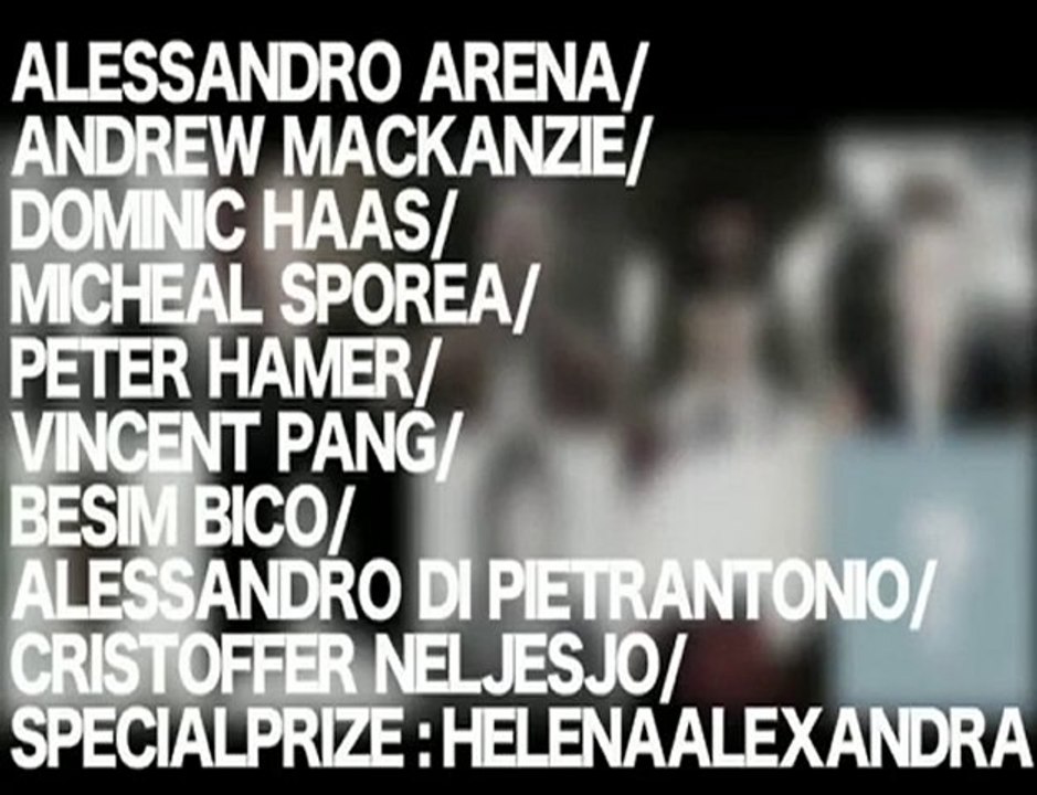 Z Zegna EXPERIENCE AW 2010 - The Winners