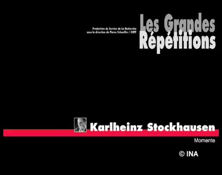 LES GRANDES REPETITIONS , extraits des films