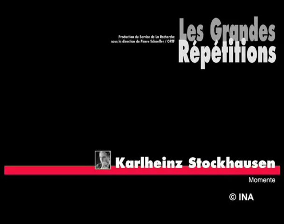 LES GRANDES REPETITIONS , extraits des films
