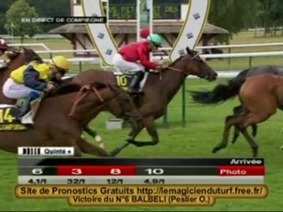 Vidéo Quinté PRIX DE LA FORET DE COMPIEGNE