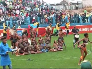 Cérémonie d'ouverture du Football for Hope