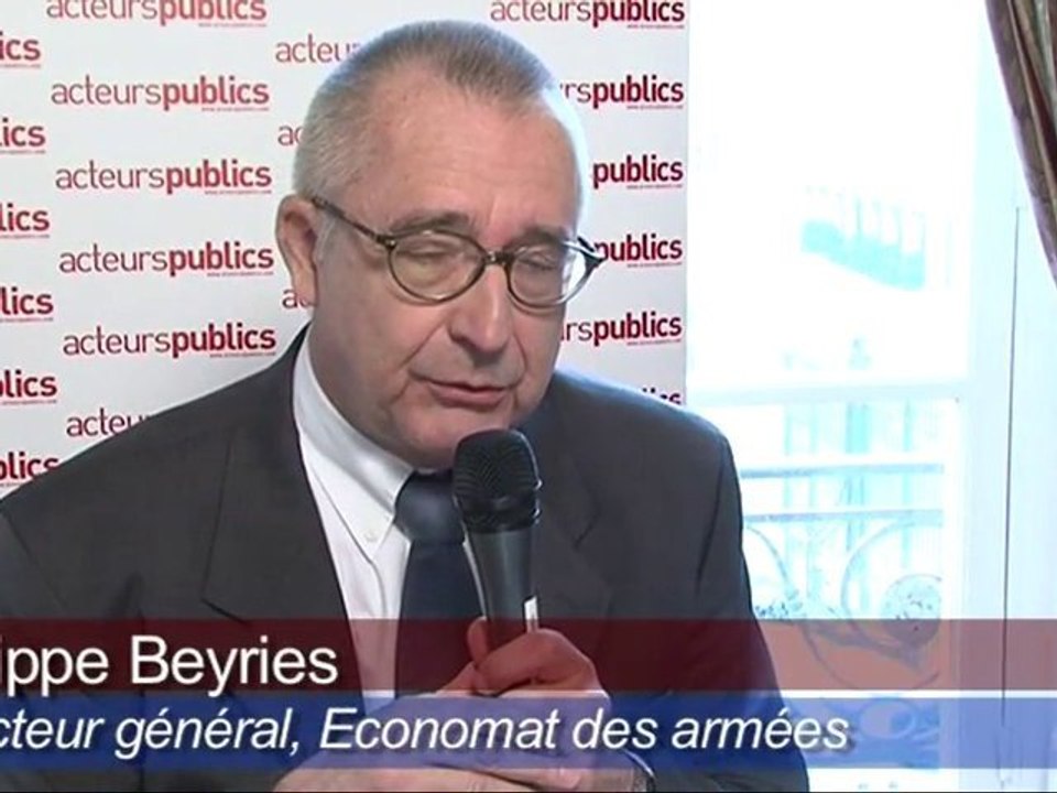 Philippe Beyries, directeur général de l’Économat des armées
