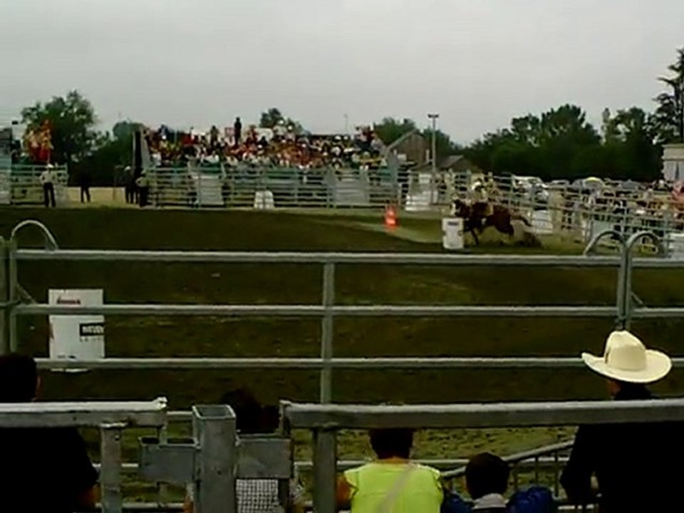 compétition de barrel race