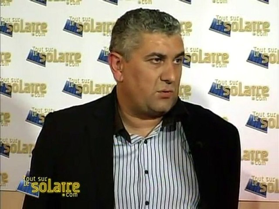 Interview  Jose Calleja au salon ENR 2010
