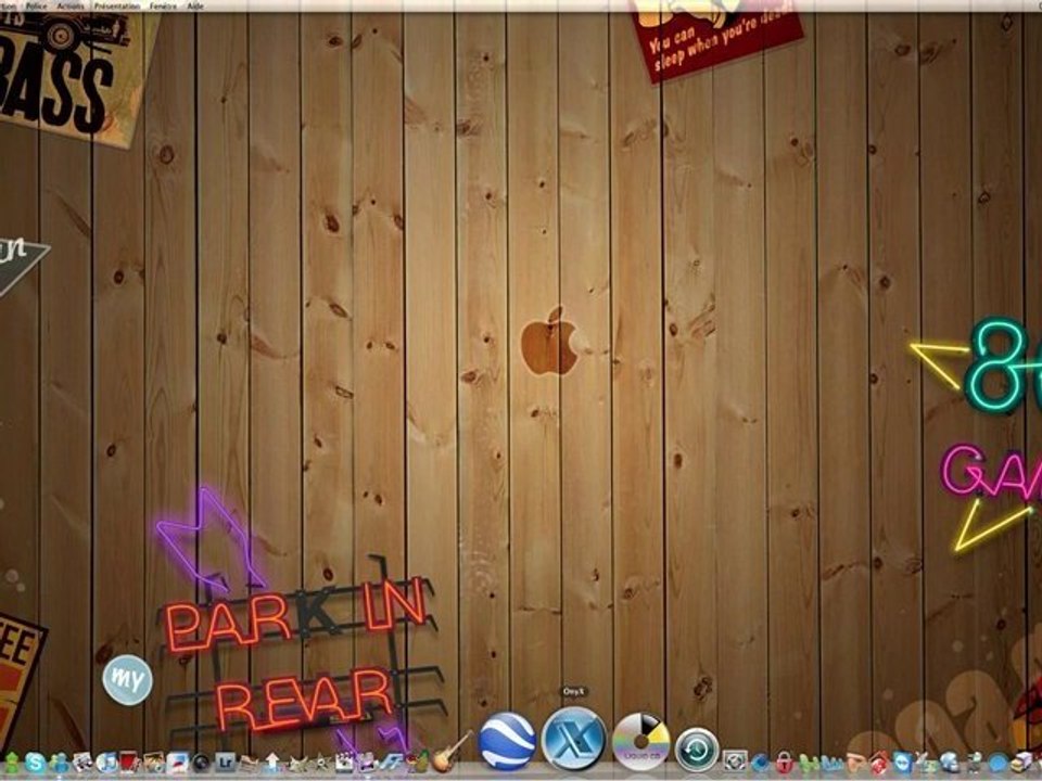 What's in my dock version fotoc.fr
