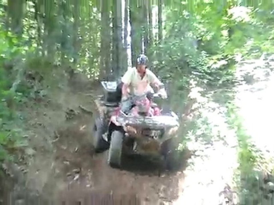 La descente.