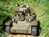 CHAR STUART M5A1 AU 1/6 DU 1ER RCC EN INDOCHINE