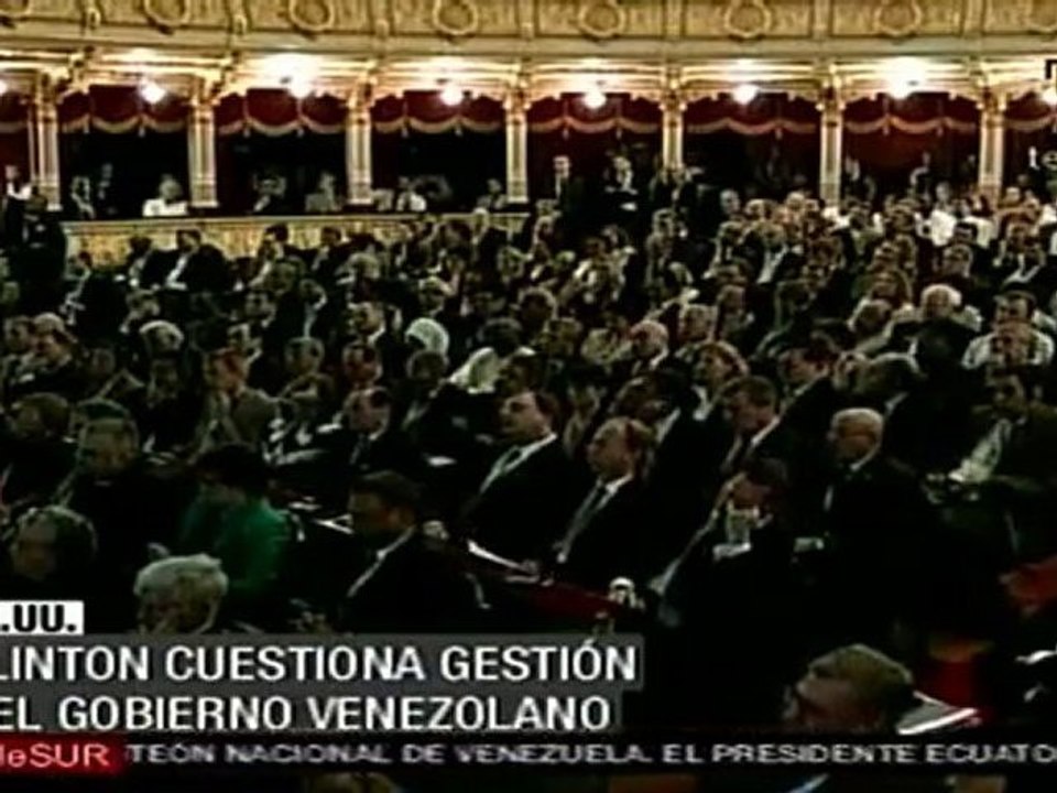 Hillary Clinton cuestiona intolerancia de Venez...