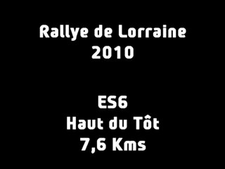 ES6 Rallye de Lorraine 2010