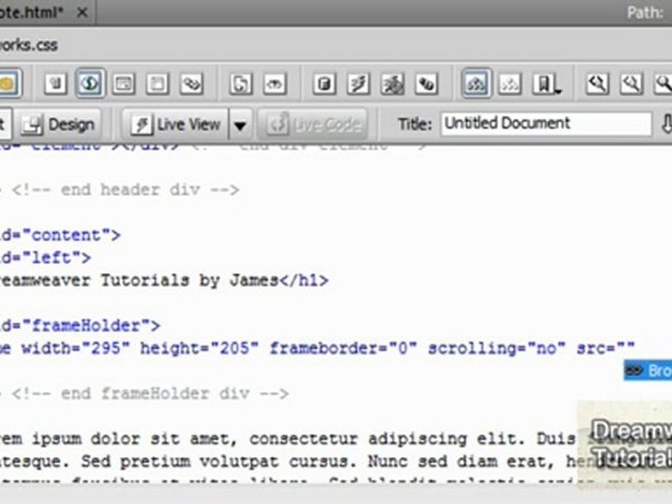 Iframe HTML Tutorial